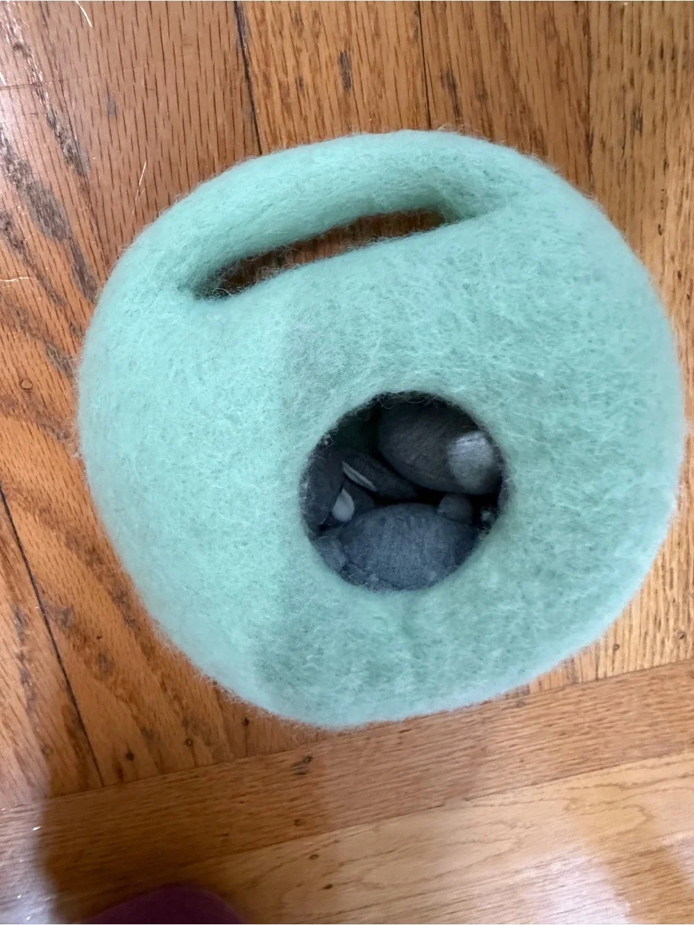 Lovevery Bunnies in a Felt Burrow